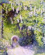 Philip Leslie Hale Wisteria oil painting artist